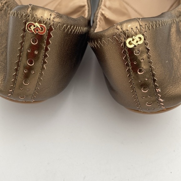 Cole haan Elegant Brown Ballet Flats women 7B slip on office casual vacation Y2K - Picture 7 of 11